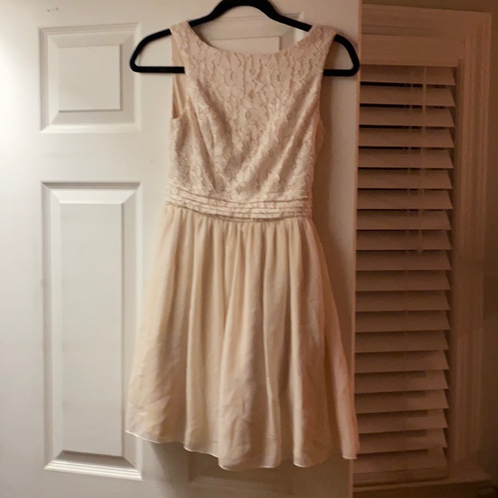 Junior as 1 dress lace topped dress